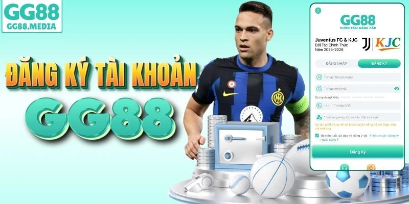 Đăng ký GG88 nhanh chỉ với 5 bước