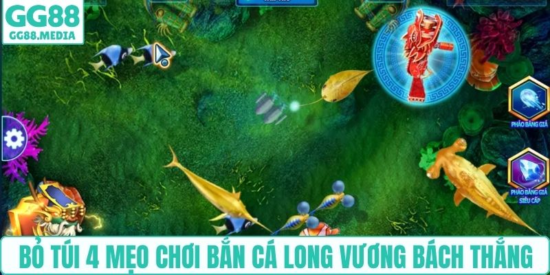 Bỏ túi 4 mẹo chơi bắn cá Long Vương bách thắng