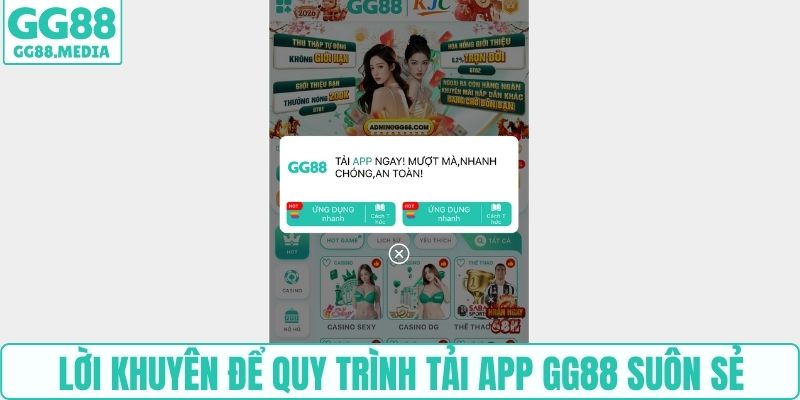 Lời khuyên để quy trình tải app GG88 suôn sẻ