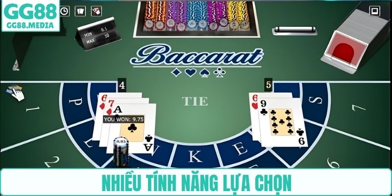 Nhiều tính năng lựa chọn